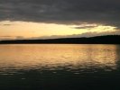Abendgold überm Großen Pälitzsee