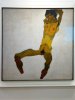 Sitzender Männerakt von Egon Schiele