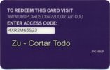Karte mit Download-Code